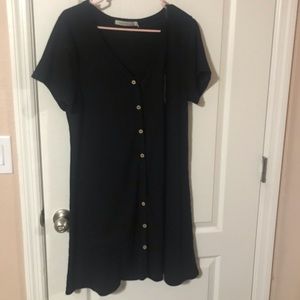 Liberty love button front dress